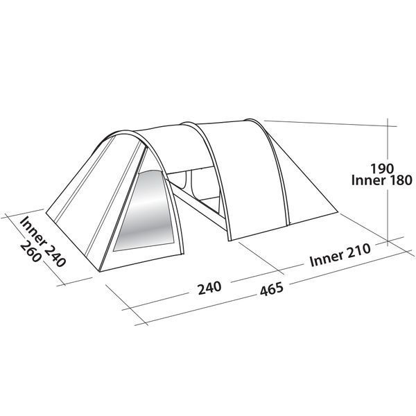 Намет EASY CAMP Galaxy 400 Steel Blue 120413 фото