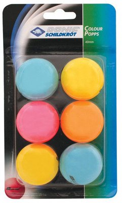М'ячі для настільного тенісу Donic-Schildkrot Color popps 649015-40+ фото
