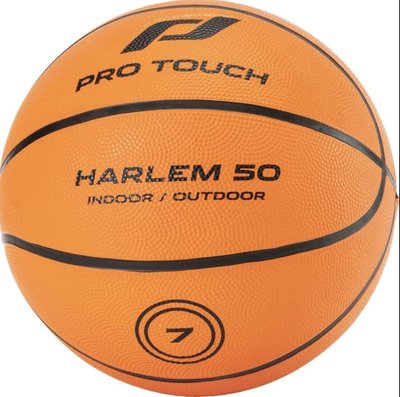 Мяч баскетбольный PRO TOUCH Harlem 50 черно-помар 80975474 фото
