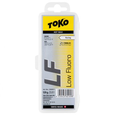 Воск Toko LF Hot Wax 120g желтый 550 2011 фото