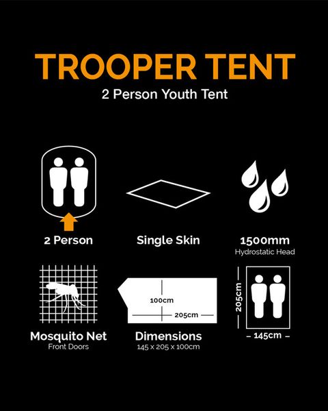 Тент KOMBAT UK Trooper Tent kb-tt-btp фото