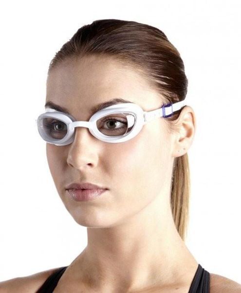 Окуляри для плавання Speedo AQUAPURE GOG AF білий, прозорий Уні OSFM 8-090047237 фото