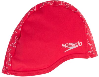 Шапка для плавання Speedo BOOMSTAR END+CAP AU червоний, білий Уні OSFM 8-12239C352 фото