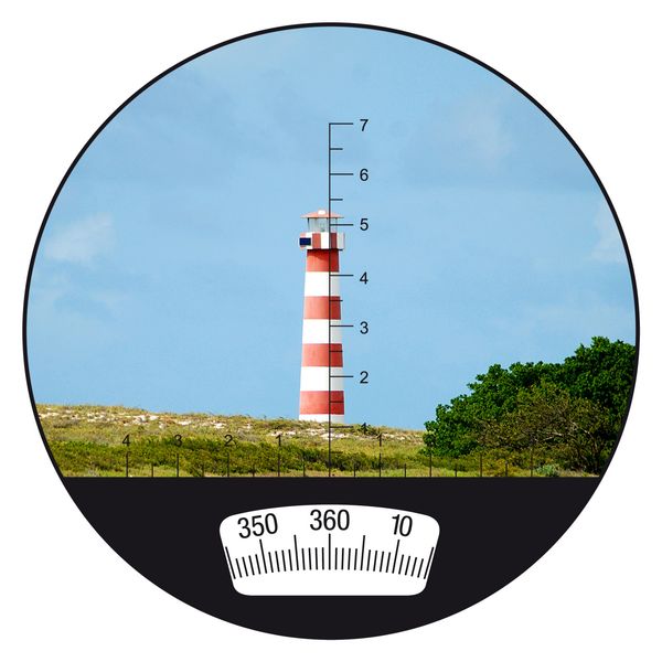 Бінокль із далекомірною сіткою Bresser Nautic 7x50 WD Compass (1866815) 921662 фото