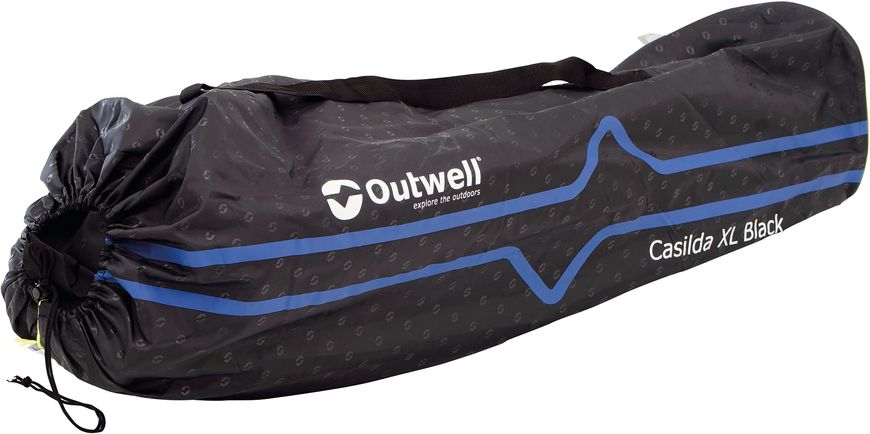 Стілець розкладний Outwell Casilda XL Black (470236) 5709388071200 фото