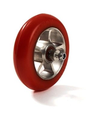Колесо Shamov 100 мм коньковые полиуритан красные 25098 фото