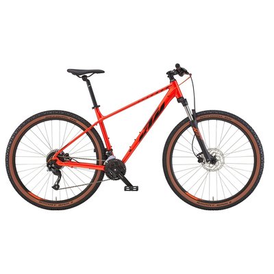 Велосипед KTM CHICAGO 291 29" рама M/43, оранжевый (черный), 2022 22809133 фото