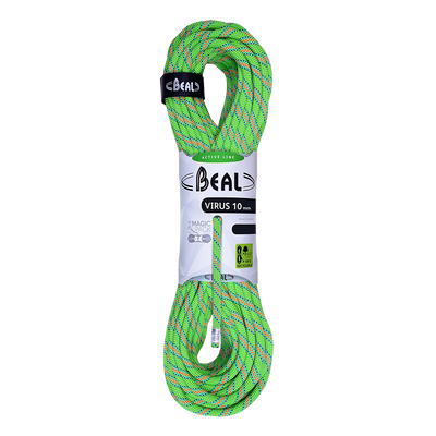 Мотузка BEAL VIRUS 10mm 50m green BC100V.50.G фото