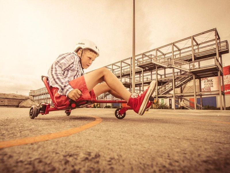 Самокат-каталка Ezyroller PRO, красный EZR10 фото