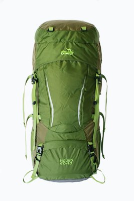 Туристичний рюкзак Tramp Sigurd 60+10 зелений TRP-045-green фото
