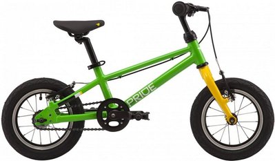 Велосипед 12" Pride GLIDER 12 2020 зелёный SKD-25-32 фото