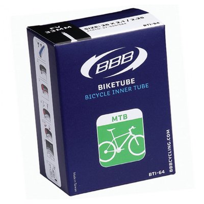 Камера для велосипеда 29х1.9/2.3 FV BBB BikeTube 21994 фото