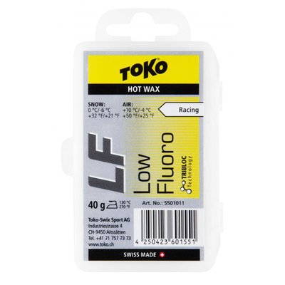 Воск Toko LF Hot Wax 40g желтый 550 1011 фото