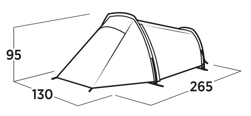 Намет одномісний Easy Camp Sarek 1 (120467) 931539 фото