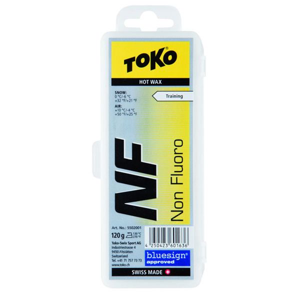 Воск Toko NF Hot Wax 120g желтый 550 2001 фото