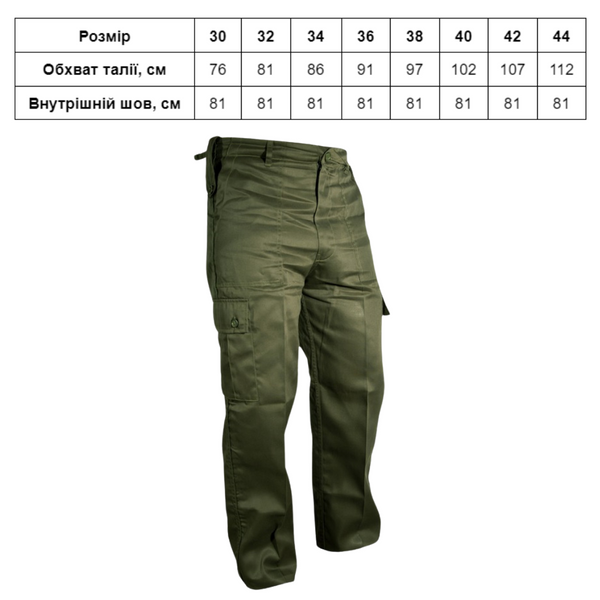 Штани тактичні KOMBAT UK Kombat Trousers kb-kt-olgr-30 фото