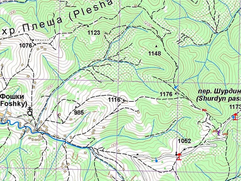 Карта Стежки та мапи "Буковинські гори" 23157 фото