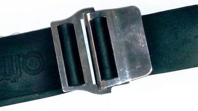Ремінь Rubber weight belt - quick release buckle 6239C фото