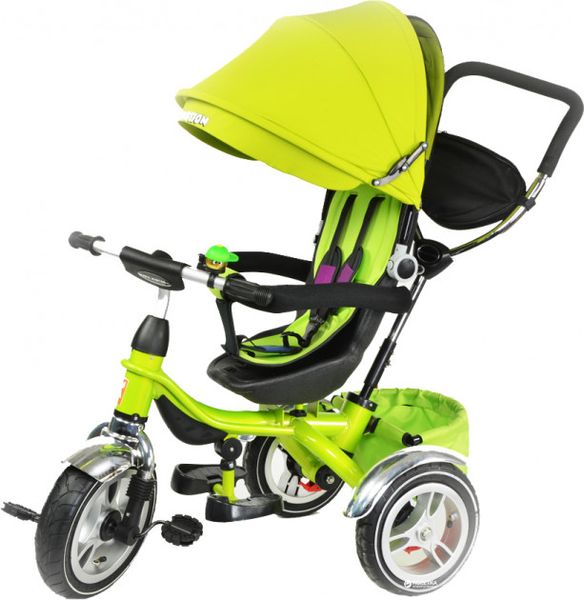 Велосипед детячий 3х колесний Kidzmotion Tobi Pro 115003/green фото