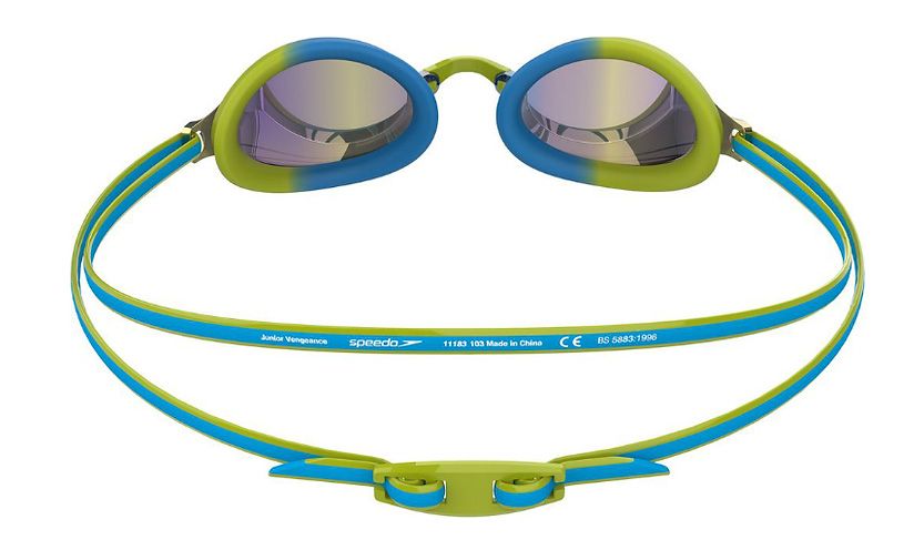 Очки для плавания Speedo VENGEANCE MIR GOG JU зеленый, черный ребенок OSFM 8-11325G799 фото