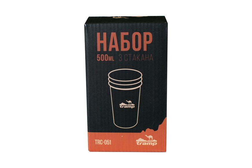 Набор из 3-х стаканов Tramp TRC-051 (нерж. сталь) TRC-051 фото