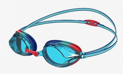 Очки для плавания Speedo VENGEANCE GOG JU голубой, красный дит OSFM 8-11323G801 фото