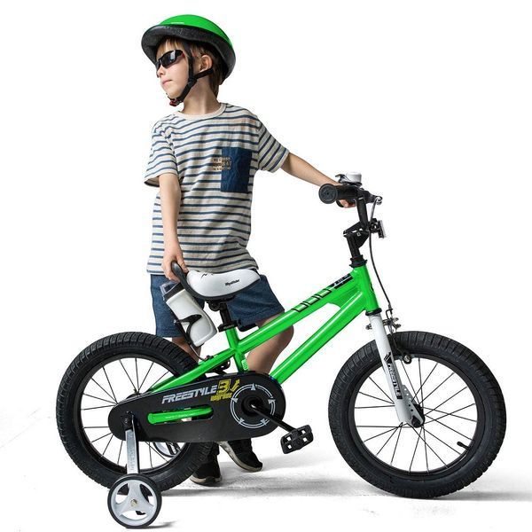 Велосипед RoyalBaby FREESTYLE 18", OFFICIAL UA, зеленый RB18B-6-GRN фото