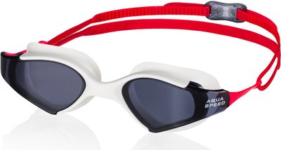 Окуляри для плавання Aqua Speed ​​BLADE 6136 білий, червоний Уні OSFM 059-53 фото