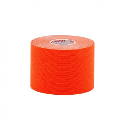 Кінезіо тейп IVN в рулоні 5см х 5м (Kinesio tape) еластичний помаранчевий пластир IV-6172OR фото