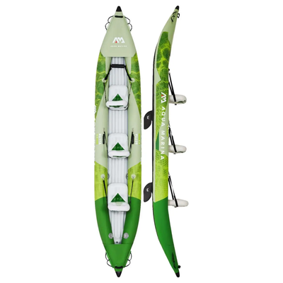 Каяк Betta - Leisure Kayak 3-person. Inflatable deck. Paddle included (AQUAMARINA) BE-475 фото
