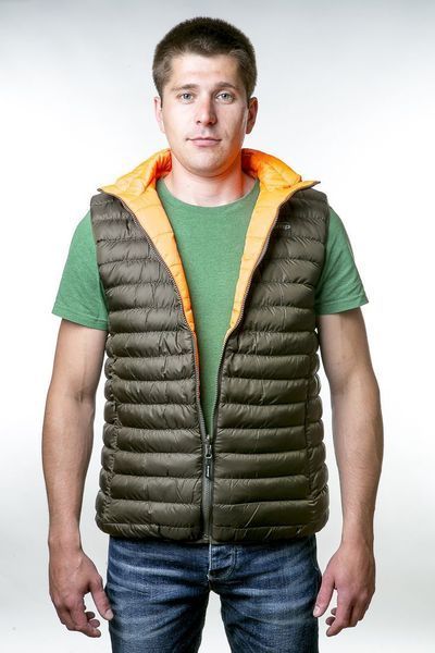 Жилетка утепленная двухсторонняя Tramp Urban olive ХL TRFB-005-green-XL фото