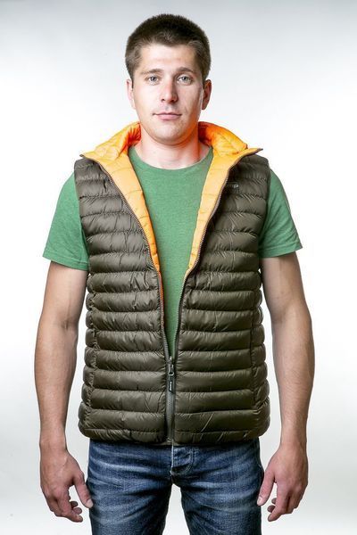 Жилетка утепленная двухсторонняя Tramp Urban olive ХL TRFB-005-green-XL фото