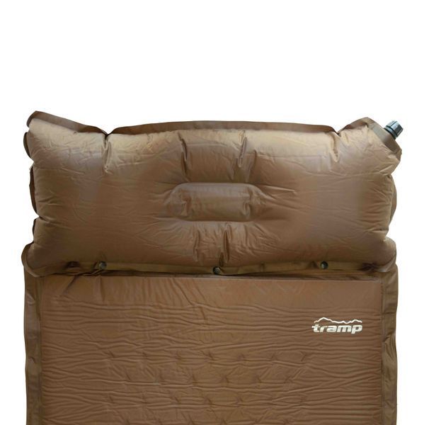 Килимок самонадувний Tramp з подушкою 185х55х5см TRI-017 фото