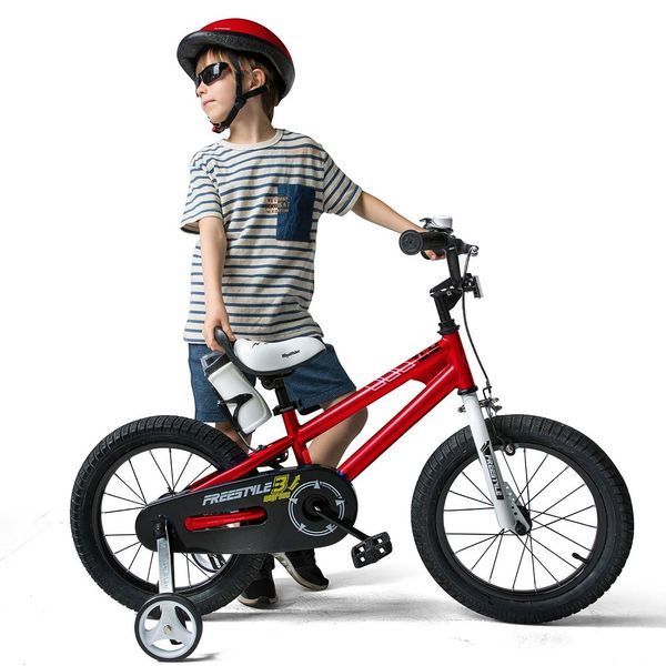Велосипед RoyalBaby FREESTYLE 18", OFFICIAL UA, красный RB18B-6-RED фото