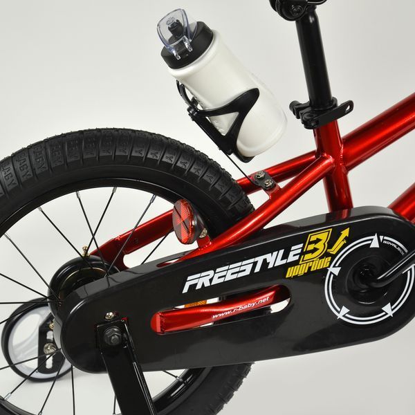 Велосипед RoyalBaby FREESTYLE 18", OFFICIAL UA, красный RB18B-6-RED фото