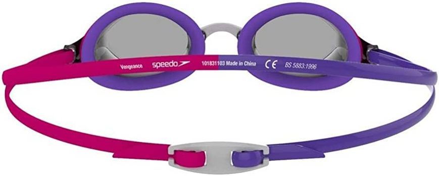Окуляри для плавання Speedo VENGEANCE GOG AU рожевий димчастий Уні OSFM 8-11322D632 фото
