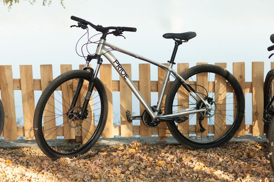 Велосипед 27,5" Pride MARVEL 7.3 рама - L 2023 серый (тормоза SRAM, задний переключатель и манетка - MICROSHIFT) SKD-19-43 фото
