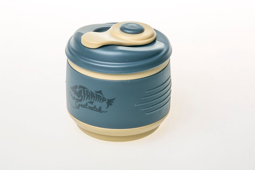 Горнятко складане силіконовеTramp з кришкою 350ml, чорне TRC-082-black фото