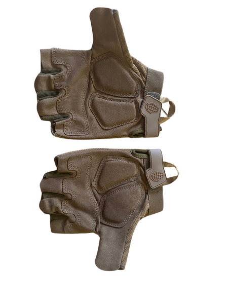 Рукавички тактичні KOMBAT UK Alpha Fingerless Tactical Gloves kb-aftg-coy-s фото