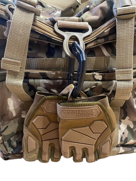 Рукавички тактичні KOMBAT UK Alpha Fingerless Tactical Gloves kb-aftg-coy-s фото