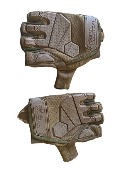 Рукавички тактичні KOMBAT UK Alpha Fingerless Tactical Gloves kb-aftg-coy-s фото