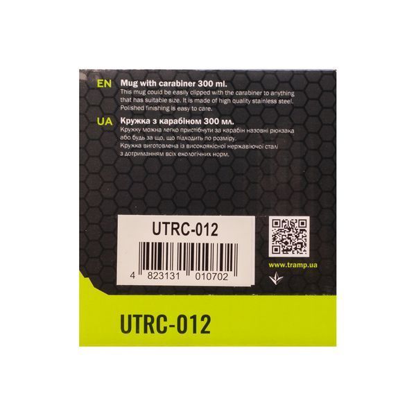 Кружка TRAMP с карабином 300мл UTRC-012 металл UTRC-012 фото