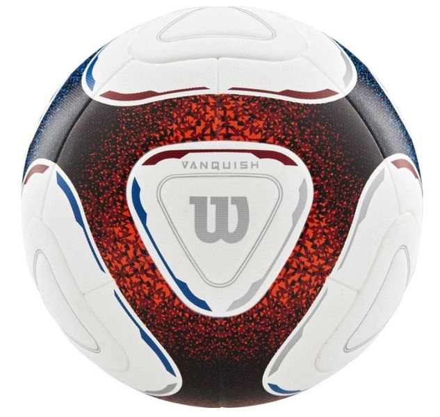 М'яч футбольний Wilson VANQUISH SOCCER BALL size5 WTE9809XB05 фото