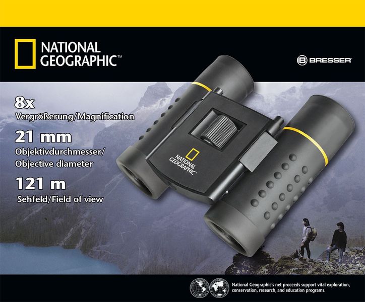 Бінокль National Geographic 8x21 Pocket (9024000) 929322 фото