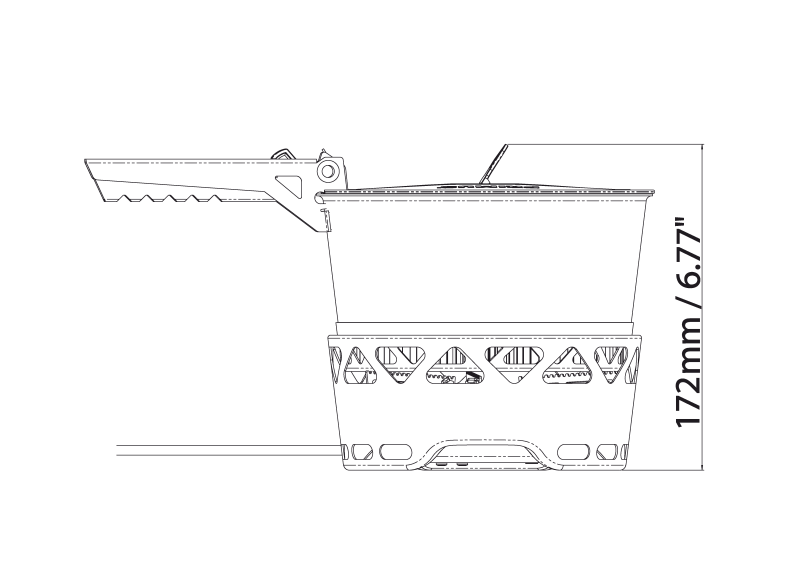 Система PrimeTech Stove Set 1.3L 351032 фото