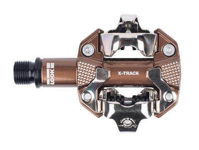 Педаль Look X-TRACK GRAVEL EDITION алюминий, ось chromoly 9/16", бронзовая PED-26-04 фото