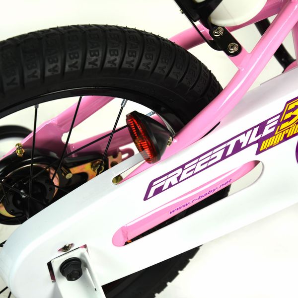 Велосипед RoyalBaby FREESTYLE 18", OFFICIAL UA, розовый RB18B-6-PNK фото