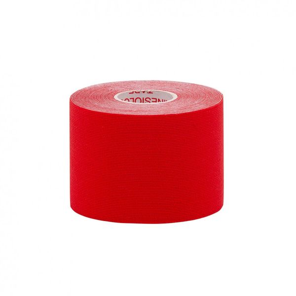 Кінезіо тейп IVN у рулоні 5см х 5м (Kinesio tape) еластичний пластир червоний IV-6172R фото