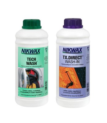 Twin Pack (Tech Wash 1L + TX Direct 1L) (Nikwax) NWTPTWTDW1000 фото