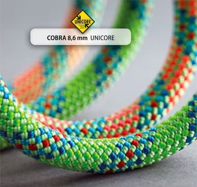 Мотузка COBRA II UNICORE 8.6mm 60m BC086C.60.O фото